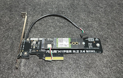 ASUS Hyper M.2 X4 MINI Card PCI-Express Adapter with Intel WiFi 8265NGW