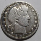 1893 O Barber Half FG160