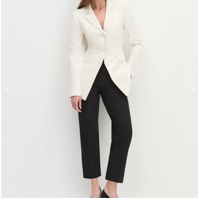 NEW, Favorite Daughter THE ELIZABETH JACKET in Ivory Sz XL #SJ2345