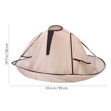 Barber Hair Apron Made of Soft Wipe Clean Nylon for Comfortable Salon Use
