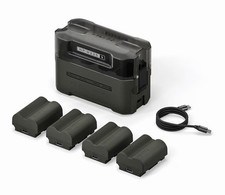 TILTA NP-W235 Replacement Battery and Charger Set, with 4 Pack2400 mAh Batteries