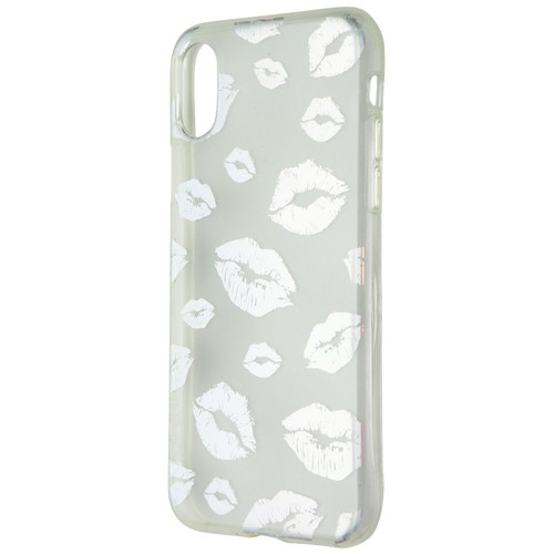 Incipio Design Series Case for Apple iPhone X - Holographic Kisses/Clear