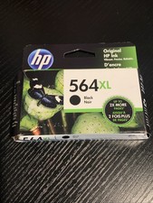 GENUINE NEW HP 564XL CN684WN Black Ink Cartridge Exp FEB 2023