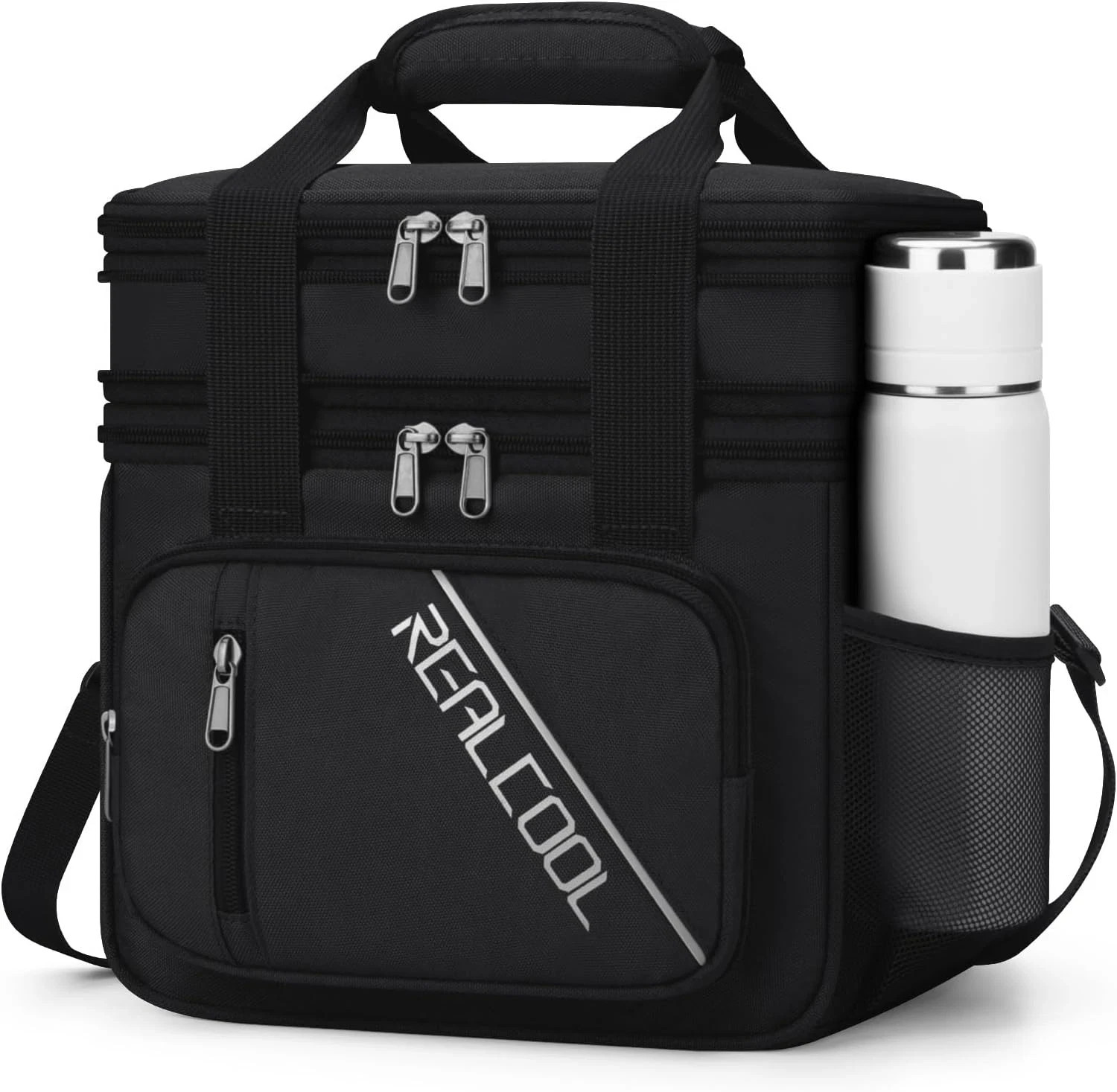 For Men Women, Double Deck Leakproof Soft Cooler