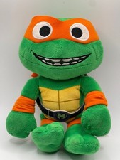 MICHELANGELO 2023 Teenage Mutant Ninja Turtle Mayhem Movie 8" Plush TMNT