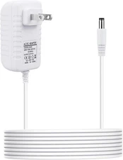 10 ft Baby Swing Power Cord for Munchkin, Babybond, Bellababy, Larex, White 