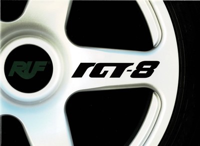 Ruf Porsche RGT-8 coupe tuning car (made in Germany) _2010 Prospekt / Brochure