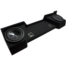 Fits 07-13 GMC Sierra Ext Cab Truck Alpine SWT-10S4 Dual 10" Custom Sub Box New