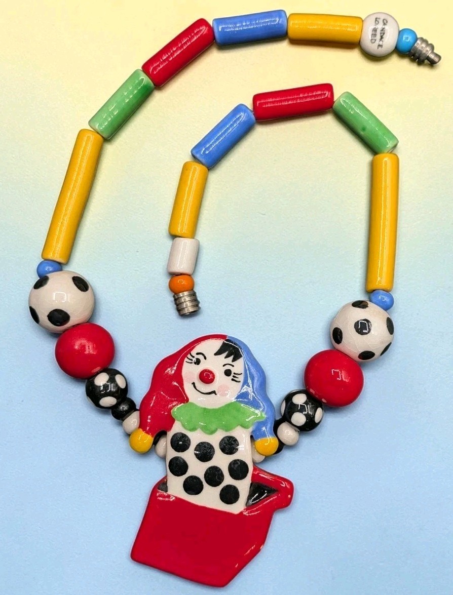 Vintage Signed Candace Loheed Designer Ruby Z Cer… - image 1