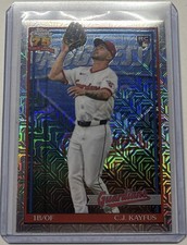 2026 Topps C.J. Kayfus 1991 Chrome Silver Pack Mojo #91C-36 RC Guardians