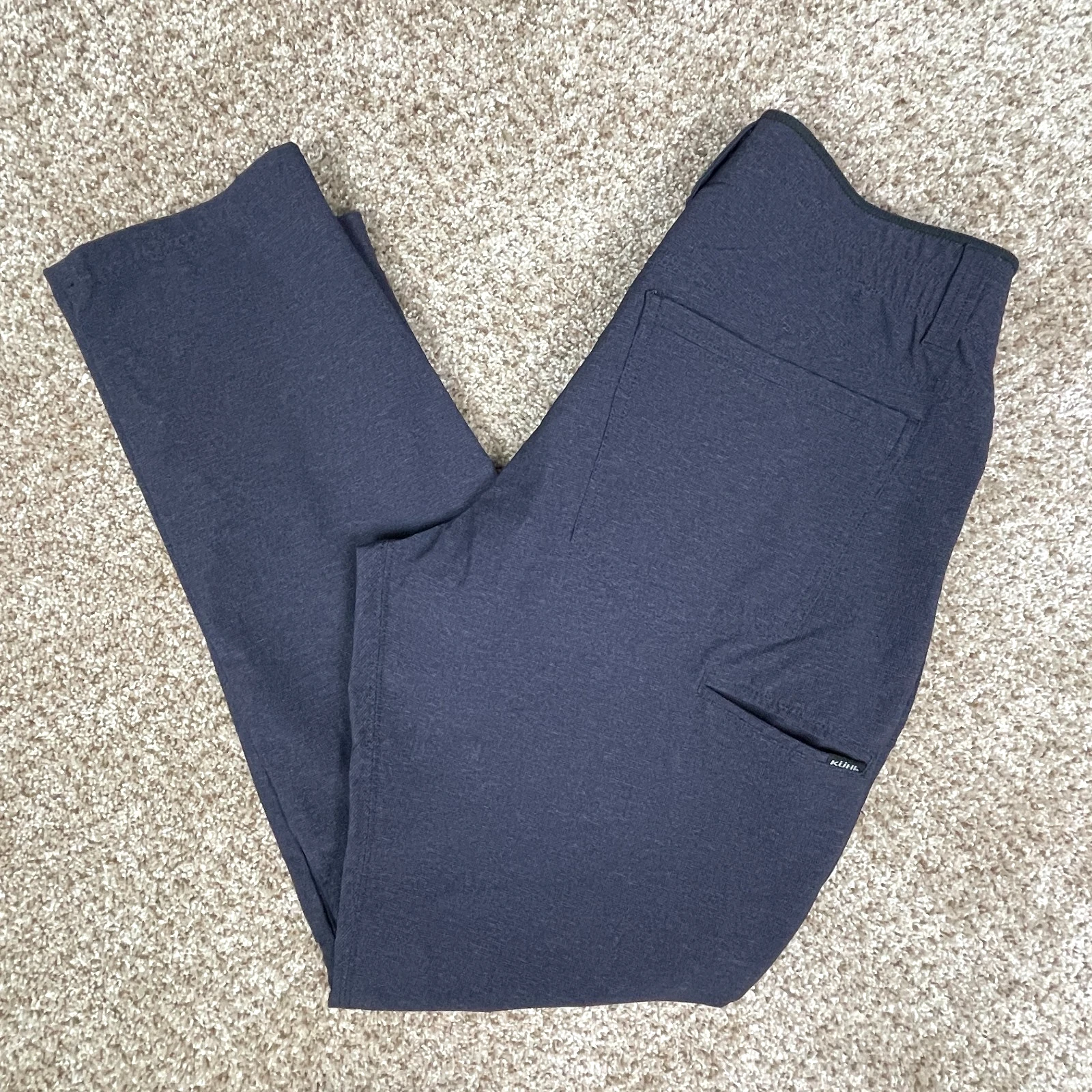 Kuhl Deceptr Pants Mens 33x30 (Fits 32x29) Navy Blue Hiking Outdoor Fishing Gorp