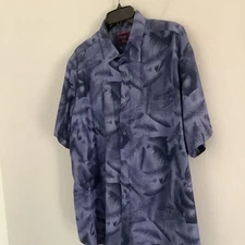 Untuckit Men Shirt XXL Floral Hawaiian Short Sleeve Button Up Tropic Ferrara