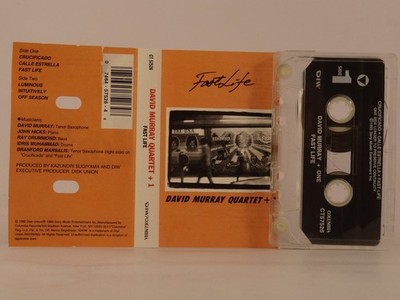 DAVID MURRAY QUARTET + 1 FAST LIFE (82) 6 Track Audio Cassette DISK UNION