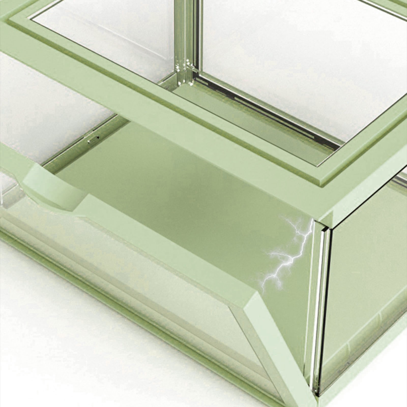 New Figure Organizer Desktop Doll Acrylic Display Cabinet High Transparency