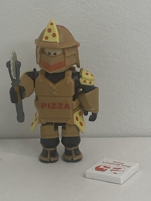ROBL0X LOYAL PIZZA WARRIOR Series 6 Figure COMPLETE Cutter Box Helmet (NO CODE)