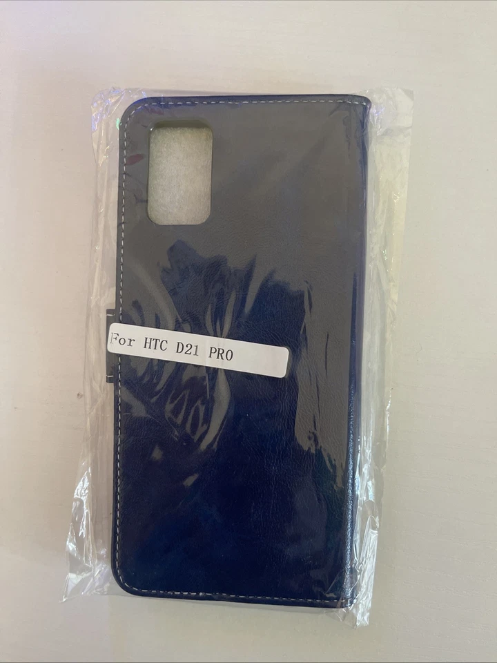 For HTC Desire 21 Pro 5G Wallet Case, Leather Magnetic Flip Stand Phone Cover - Image 2 of 2