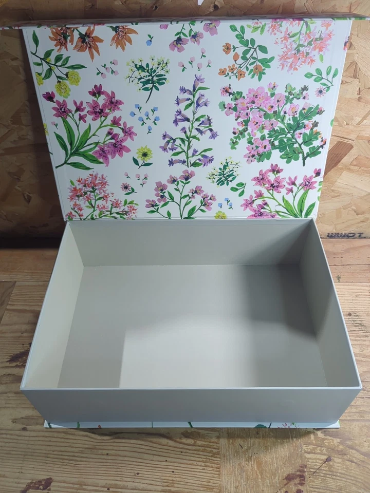 Punch Studio Floral Design Decorative Storage Box Large Keepsake Box  43 X 30 Cm - Image 2 of 4