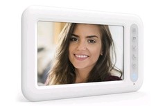 Avidsen Monitor supplementare 7" per videocitofoni, Bianco 