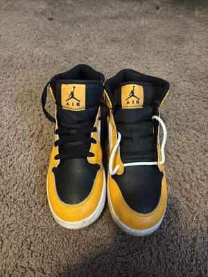 Nike High Top Dunks Black And Yellow