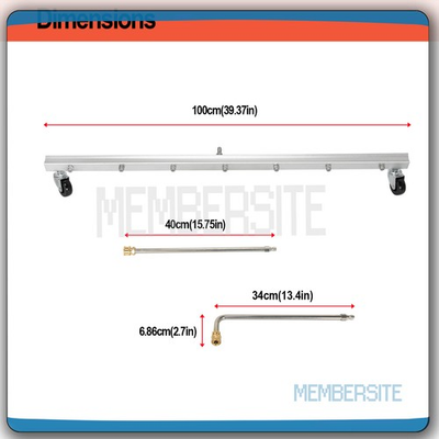 #ad NEW 39.37quot; Vehicle Pressure Washer Undercarriage Detail Cleaner. Up To 4000 PSI. $56.80