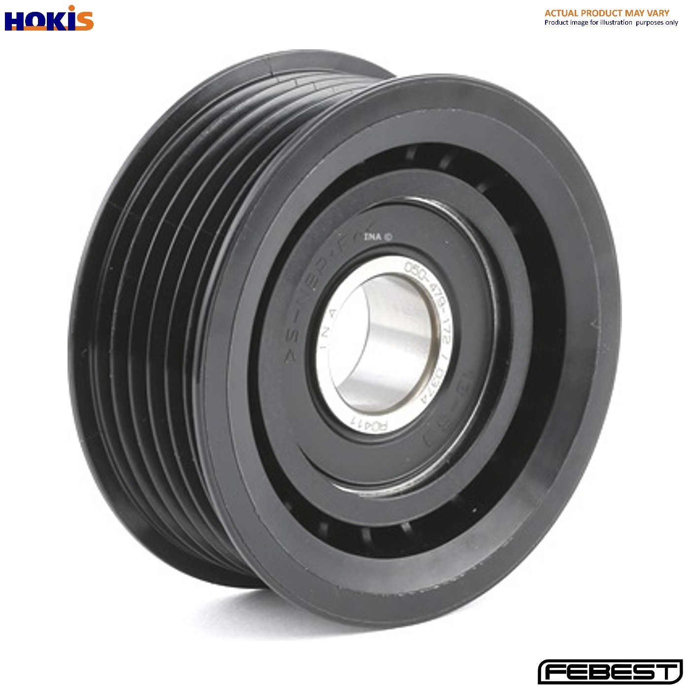 DEFLECTIONGUIDE PULLEY VRIBBED BELT 2188-TC7 FOR FORD RWPA/RWPB/RWPD/RWPC 1.8L