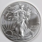 2016 American Silver Eagle (BU) in a Capsule - PRISTINE - ORIGINAL OWNER!