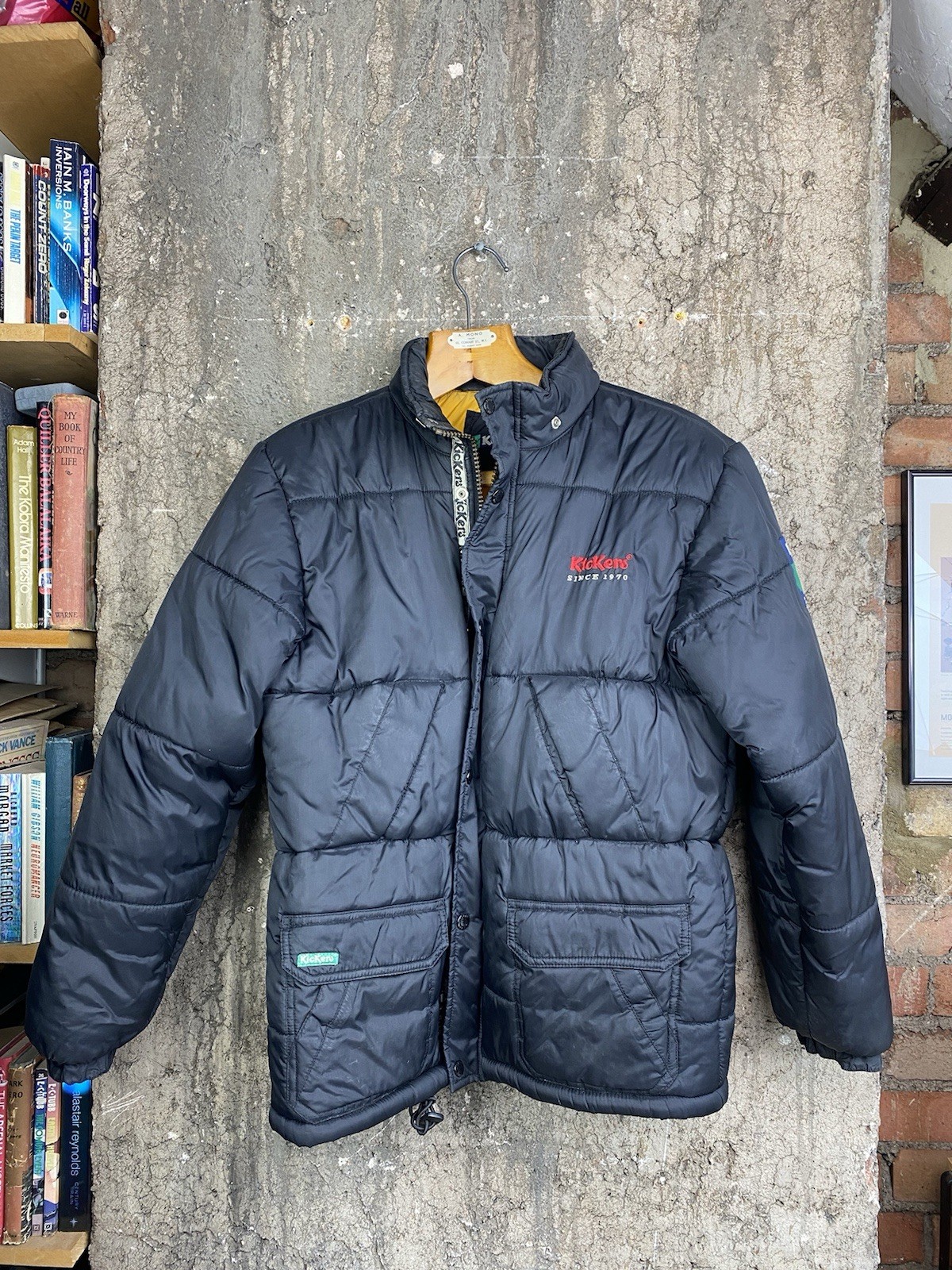 Kickers Vintage Puffer Jacket 90s Size 31/33 UK Small medium