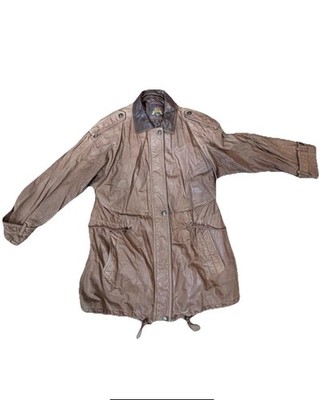 Vintage Adventure Bound Brown Leather Jacket Size M