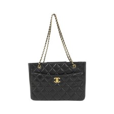 Chanel As5215 Lambskin Shoulder Bag Women Black One Size