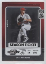 2021 Panini Contenders Season Ticket Optic Jack Flaherty #60 2qw