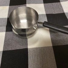 Faberware 5/8 Quart   Stainless Steel Saucepot Milk Warmer Small Pot