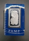 PAMP Suisse Lady Fortuna 1 Troy oz .999 Fine Silver Bar Sealed in Assay Card