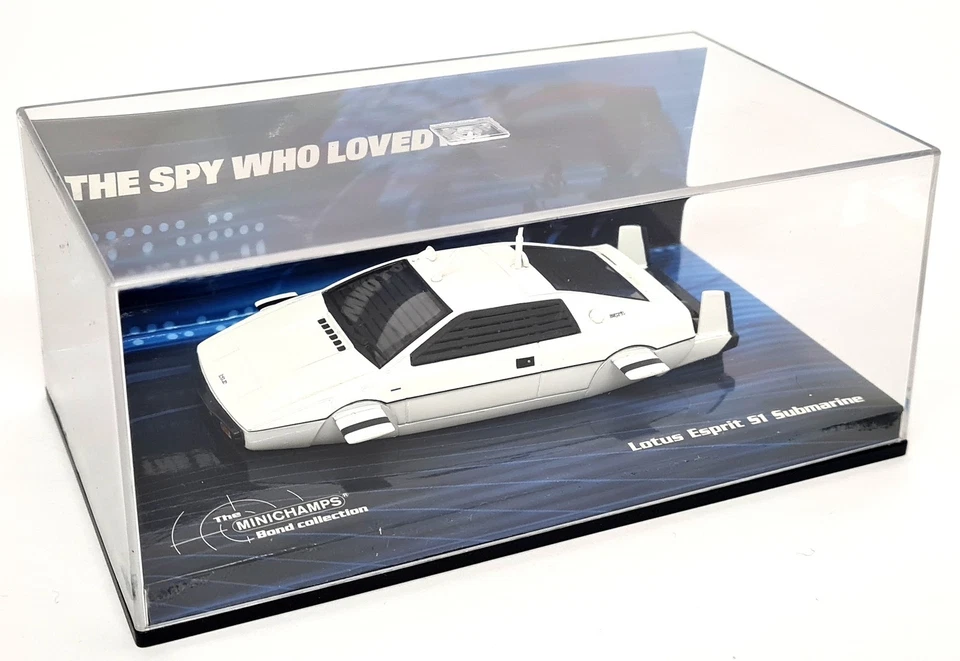 Minichamps 1/43 Lotus Esprit S1 Submarine 007 James Bond Spy Who Loved Me  - Image 4 of 4