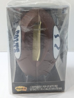 Indianapolis Colts Football Post-it Note Holder Dispenser With Tee Stand NEW!