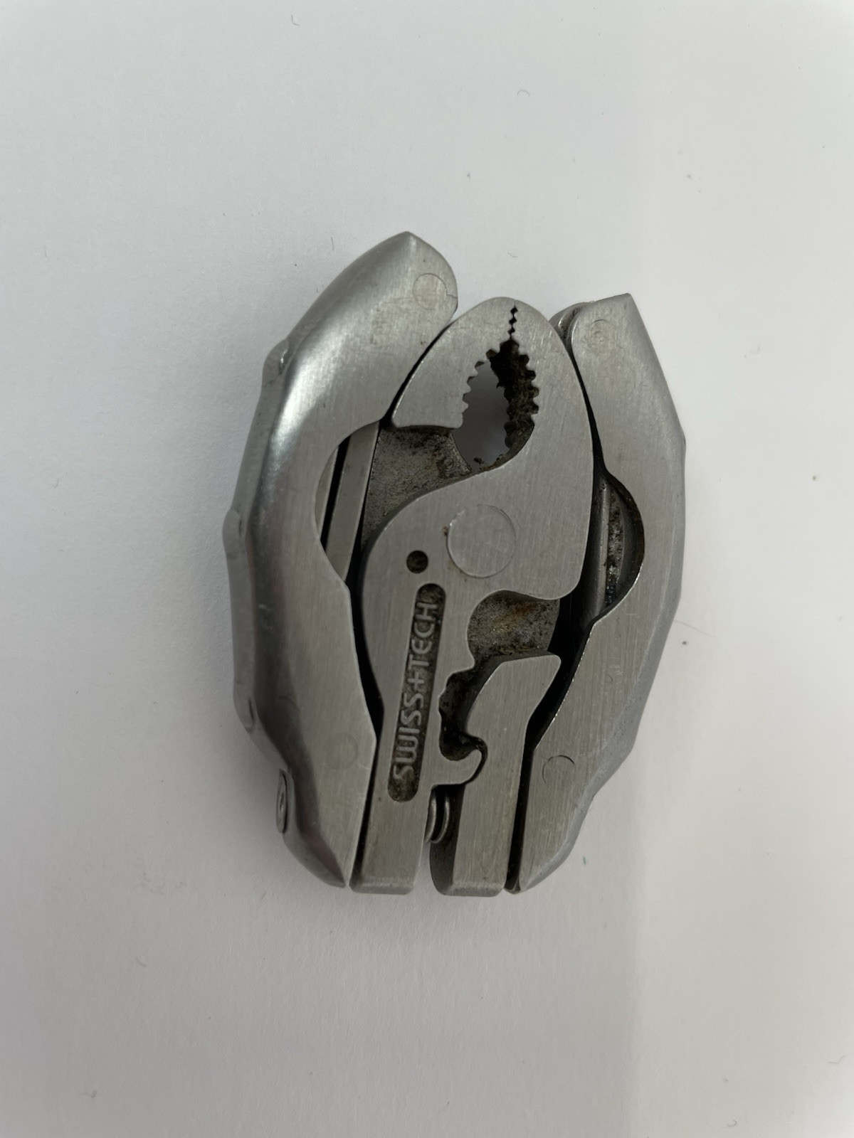 SWISS+TECH Micro Multitool ST50016, Polished Stainless,