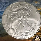 2004 $1 American Silver Eagle Better Back Date, Uncirculated, Fast Ship 🚢