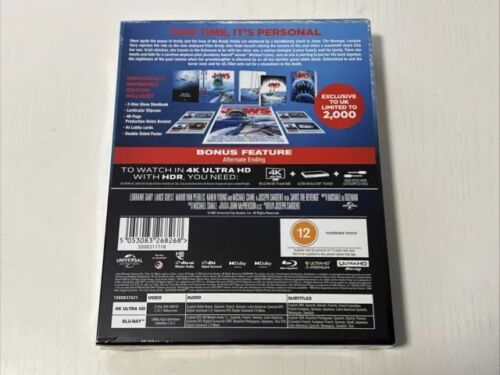 Jaws 3 + Jaws Revenge Collectors Edition 4K UHD Blu-ray SteelBook U.K. Exclusive - Picture 11 of 14