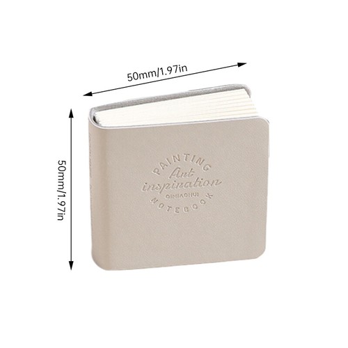 Mini Zeichenbücher Quadrat Aquarell Skizzenbuch Malpapier Kunst Zubehör 1x - Bild 4 von 25