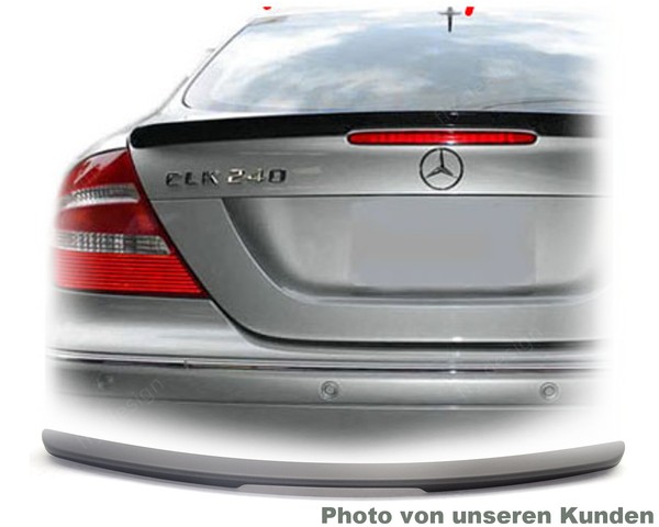 Autospoiler Passend FüR Mercedes Clk, SchüRzen, Hartes ABS Optik Im Vordergrund-image