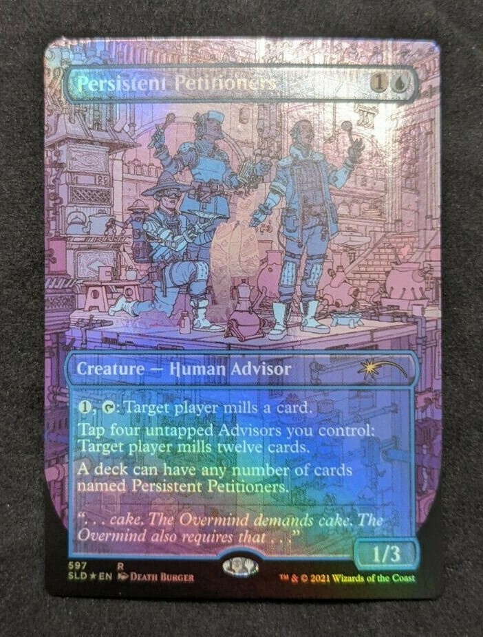 ❤︎❤︎ 美品‼️MTG Persistent Peritioners❤︎❤︎ MTG Persistent Petitioners (597) - Foil - Borderless, NM