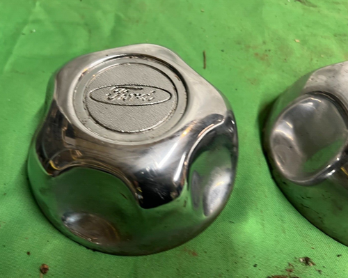 95-00 FORD EXPLORER RANGER WHEEL CENTER CAP F57A-1A096-AC SET OF 2 FREE SHIP B19 - Picture 4 of 8