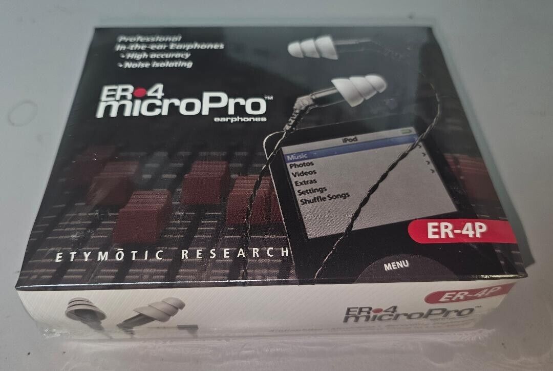 Etymotic Research ER-4P (ER-4 Micro Pro) Noise Isolating Etymotic Research ER-4P (ER-4 Micro Pro) Noise Isolating