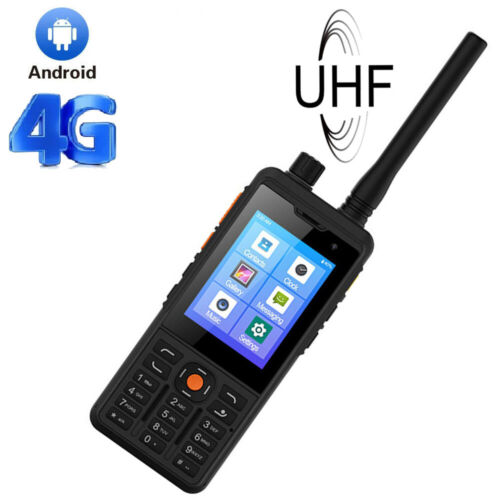ANYSECU 4G P5 Android9.0 Mobile Radio with UHF Model Walkie Talkie REALPTT ZELLO - Afbeelding 1 van 6