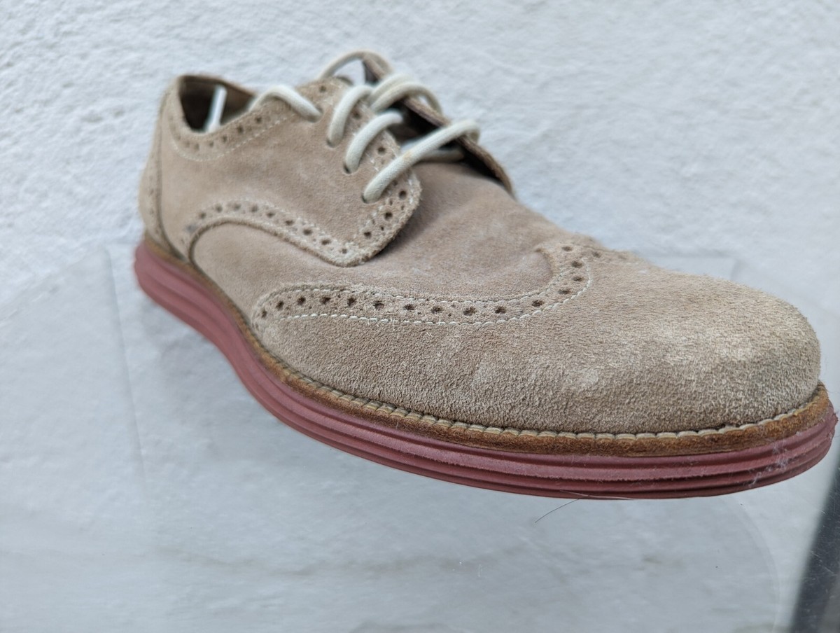Cole Haan Lunargrand Milkshake Original ORIGINAL COLE HAAN LUNARGRAND WING TIP MILKSHAKE BEIGE BROWN  main image 3