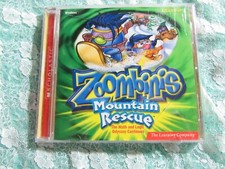 2001 Zoombinis Mountain Rescue, PC CD Rom Computer Game Windows, Math Logic