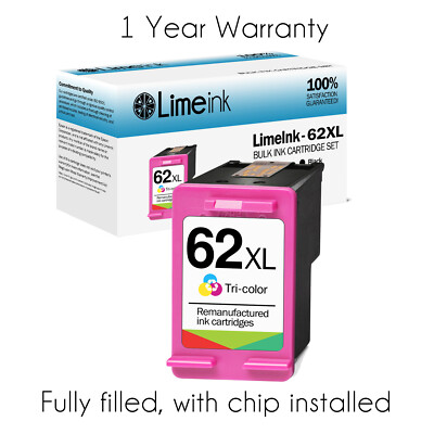 62xl Ink Cartridges For HP Ink 62 xl Envy 7640 Printer for HP 62xl Combo Pack