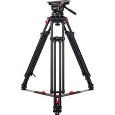 New Sachtler Cine 150 Ground-Level Tripod System with Cine 30 Fluid Head 3026
