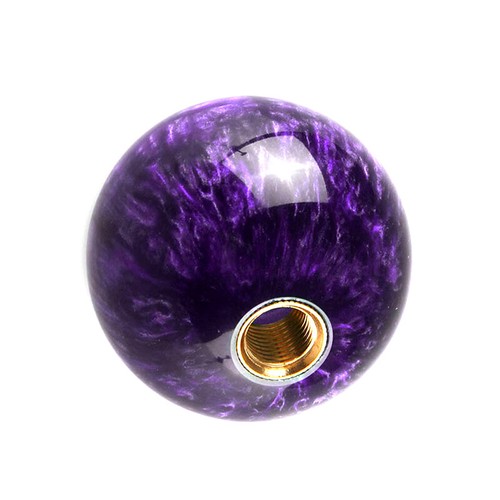 M12x 1.25 Car Gear Shift Knob Shifter Lever Manual Transmission Round Ball Shape - Picture 8 of 12