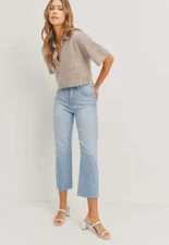 Just Black - Classic Straight Leg Jean Light Blue