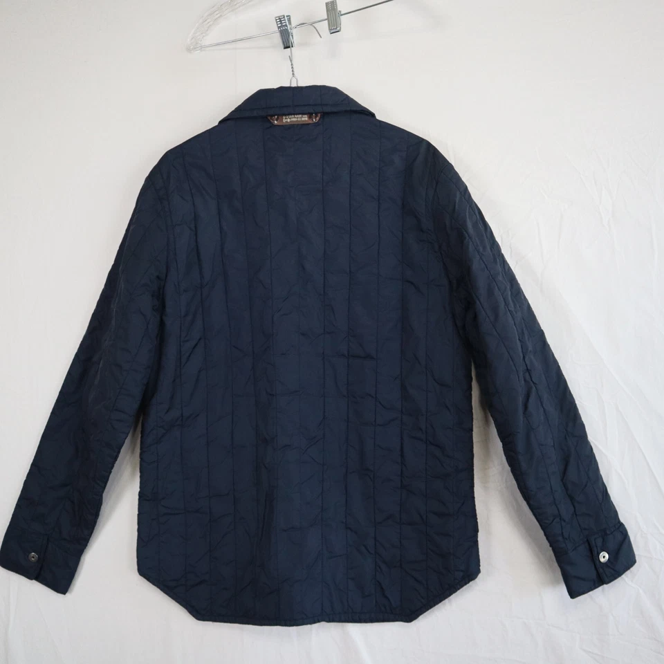 G-Star Raw Jacket Mens XL Outerwear Flap Pocket Full Zip Collar Blue Long Sleeve - Image 2 of 4